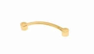 Ручка мебельная 1091 GOLD 128 мм