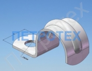 Прижим d=25мм для крепления труб
